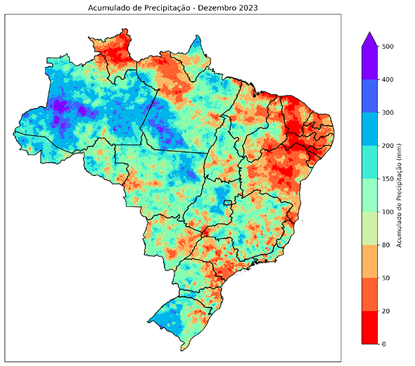 Fig. 1a: Precipitação total