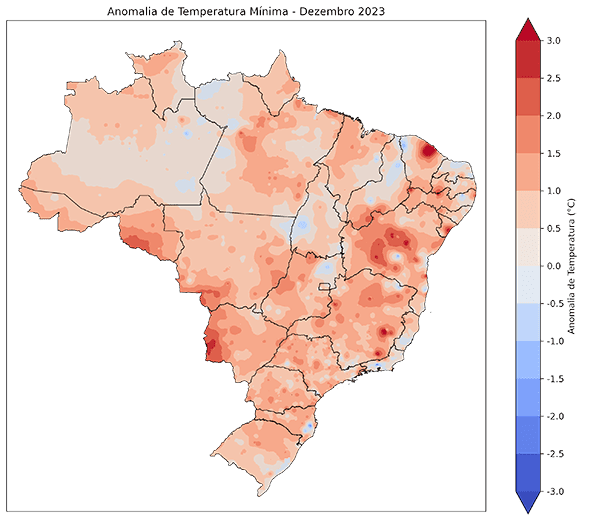 Fig. 2a: Anomalia da temperatura mínima