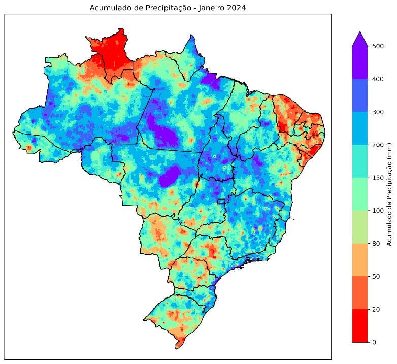 Fig. 3a: Precipitação total