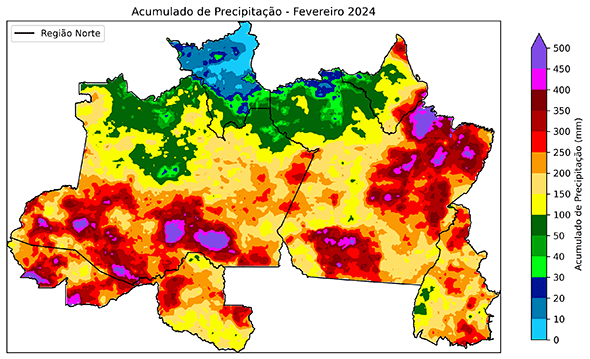 Fig. 1a: Precipitação total