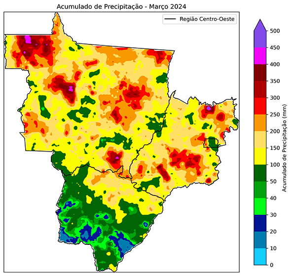 Fig. 3a: Precipitação total