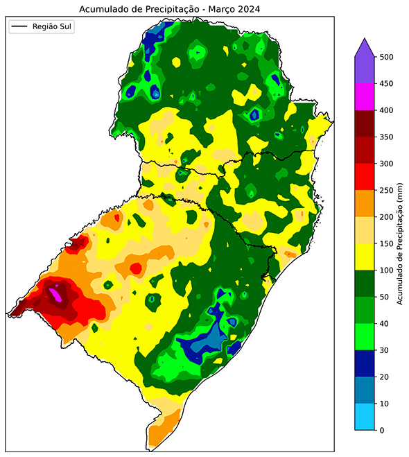 Fig. 5a: Precipitação total
