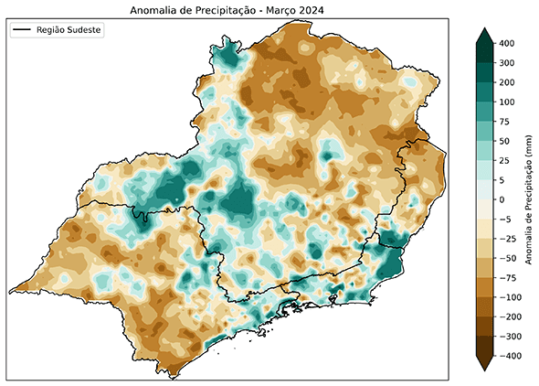 Fig. 4b: Anomalia de precipitação