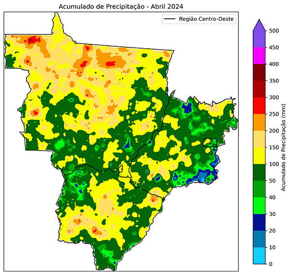 Fig. 3a: Precipitação total