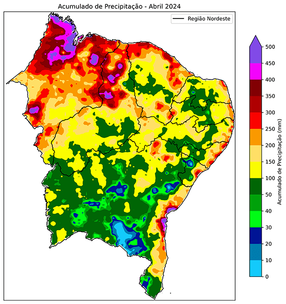 Fig. 2a: Precipitação total