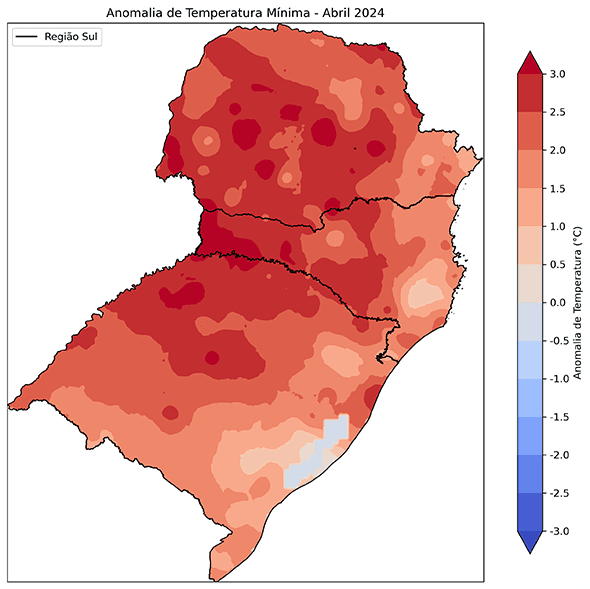 Fig. 10a: Anomalia da temperatura mínima
