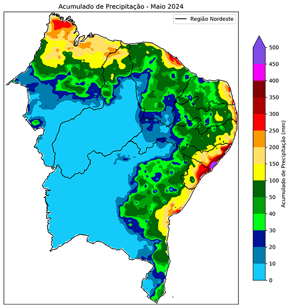 Fig. 2a: Precipitação total