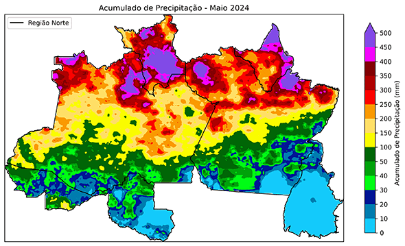 Fig. 1a: Precipitação total