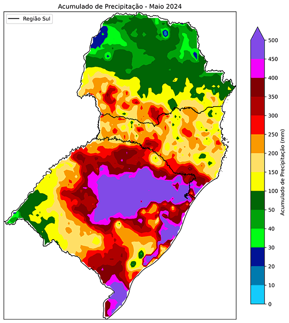 Fig. 5a: Precipitação total