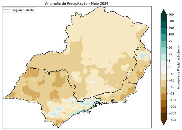 Fig. 4b: Anomalia de precipitação