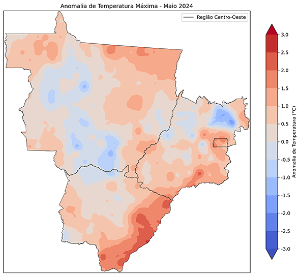 Fig. 3b: Anomalia de precipitação