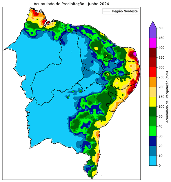 Fig. 2a: Precipitação total