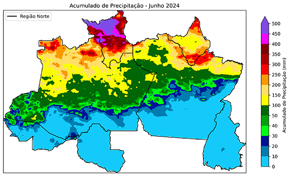 Fig. 1a: Precipitação total