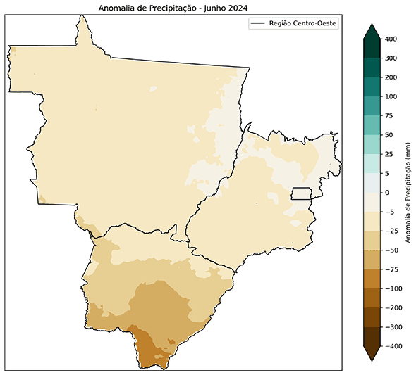 Fig. 3b: Anomalia de precipitação