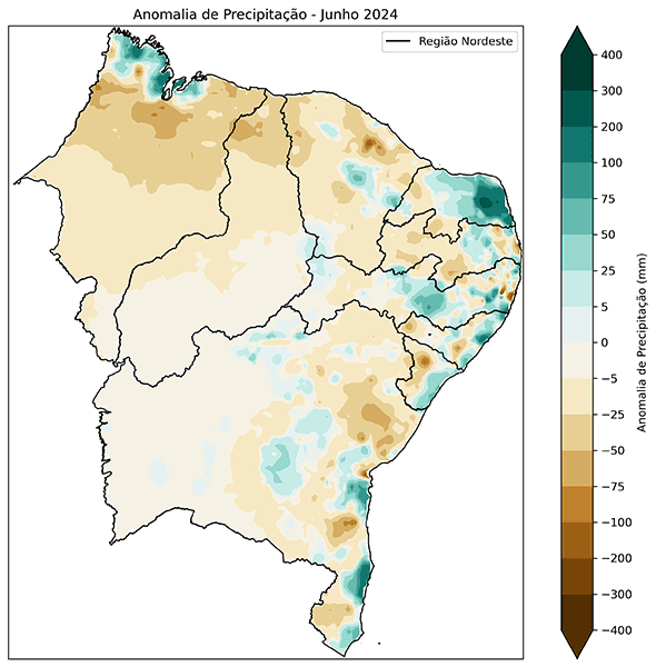 Fig. 2b: Anomalia de precipitação