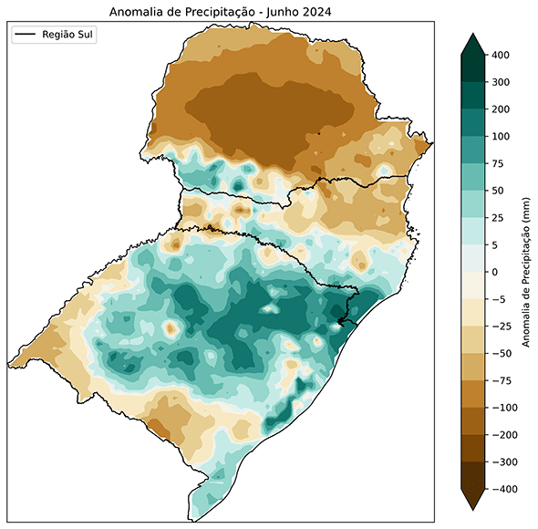 Fig. 5b: Anomalia de precipitação