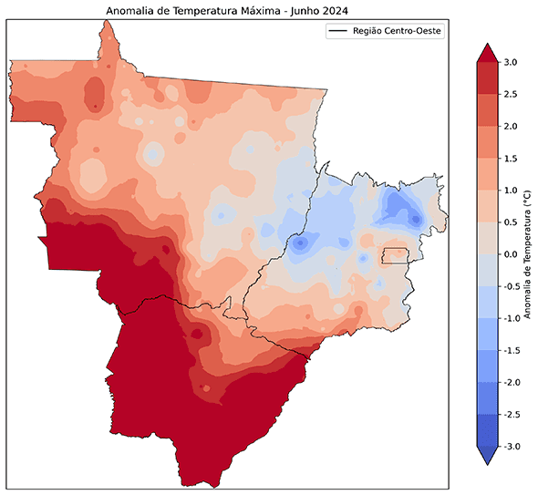 Fig. 8b: Anomalia da temperatura máxima