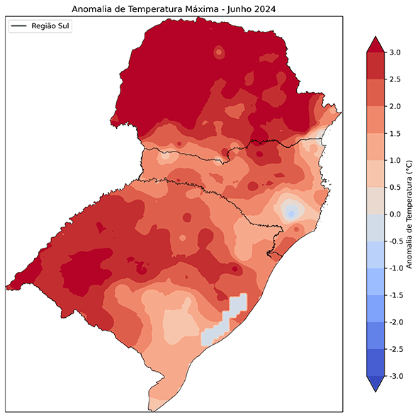 Fig. 10b: Anomalia da temperatura máxima