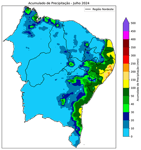 Fig. 2a: Precipitação total