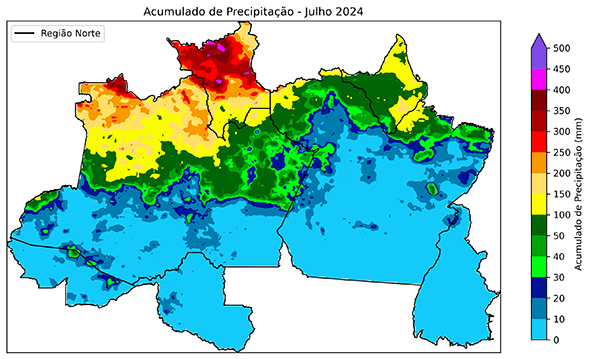 Fig. 1a: Precipitação total