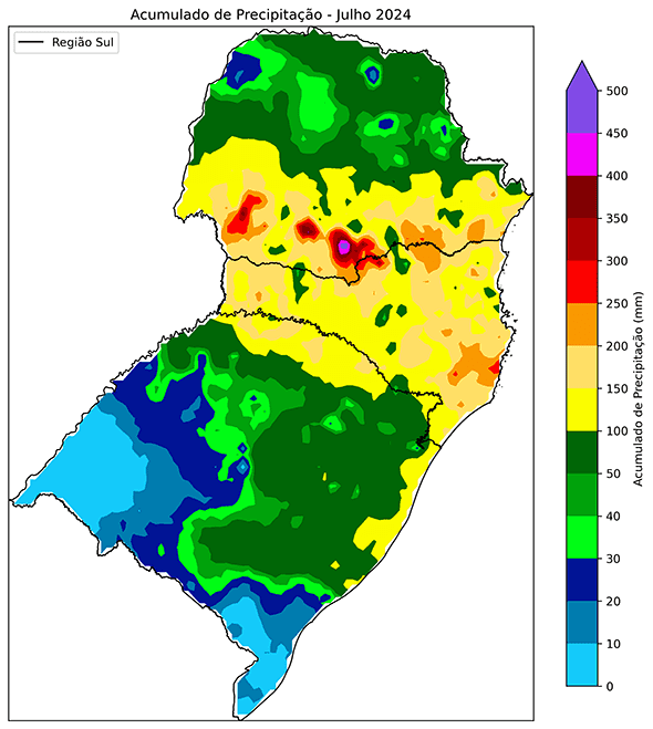 Fig. 5a: Precipitação total