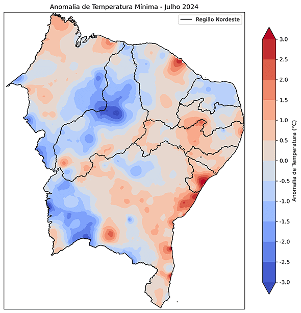 Fig. 7b: Anomalia da temperatura máxima