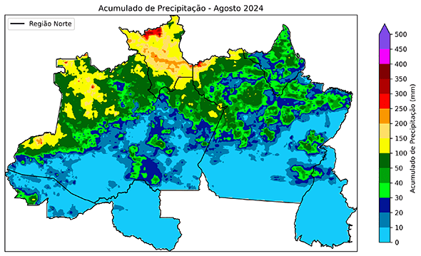 Fig. 1a: Precipitação total