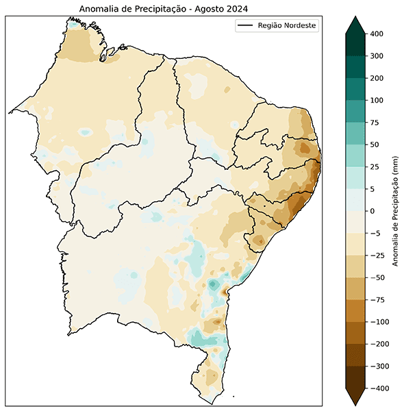 Fig. 2b: Anomalia de precipitação