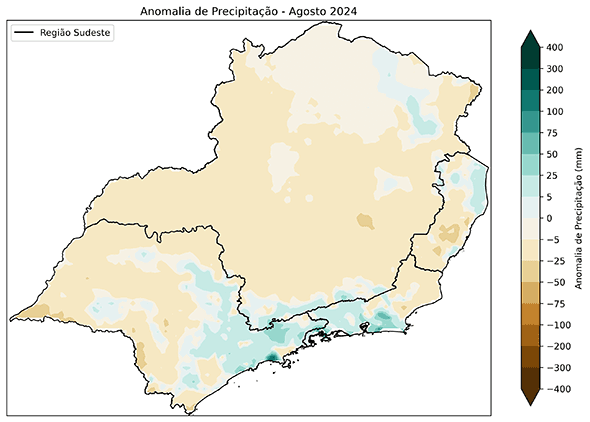 Fig. 4b: Anomalia de precipitação