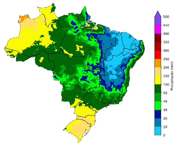 Fig. 5: Média de precipitação em setembro